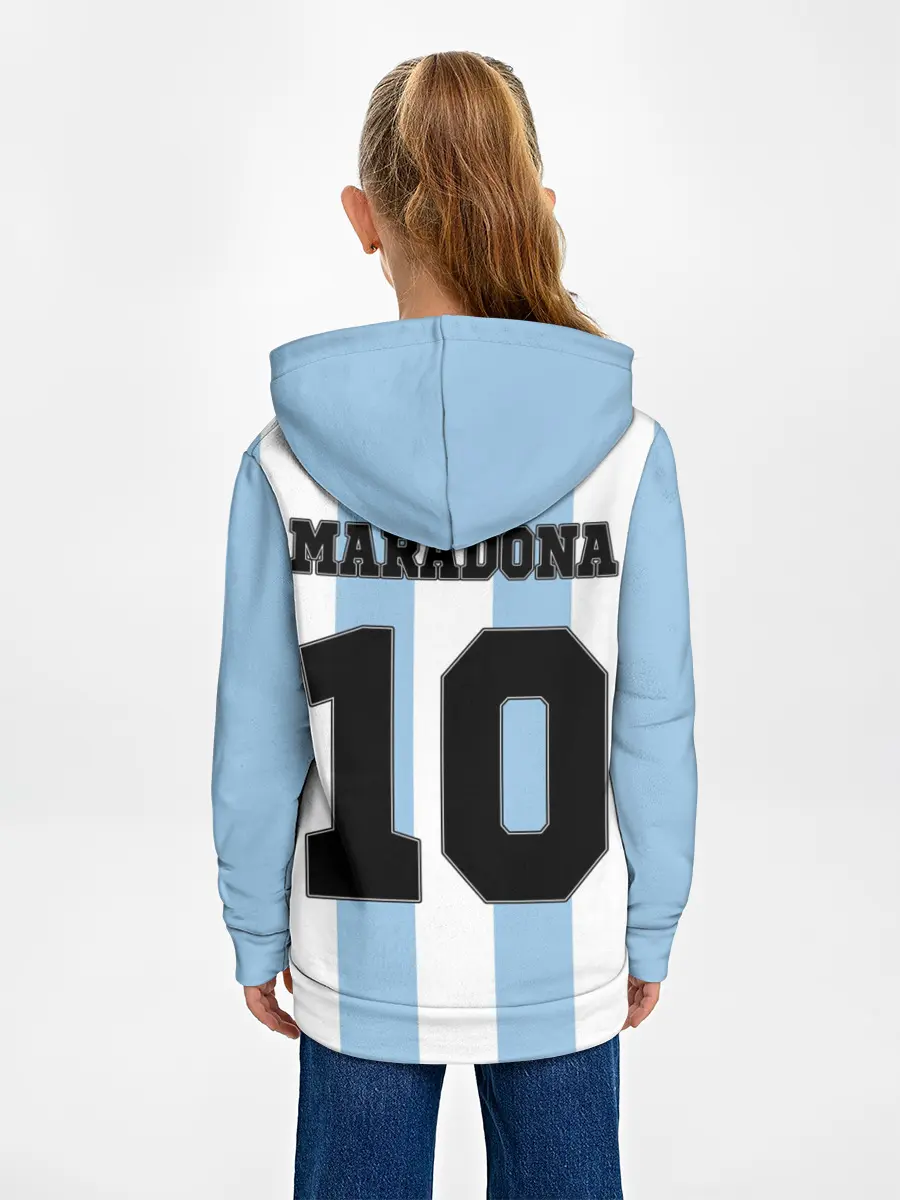 Детское худи / Марадона Аргентина ретро