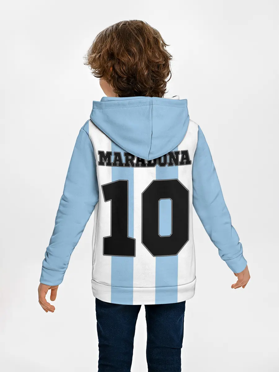 Детское худи / Марадона Аргентина ретро