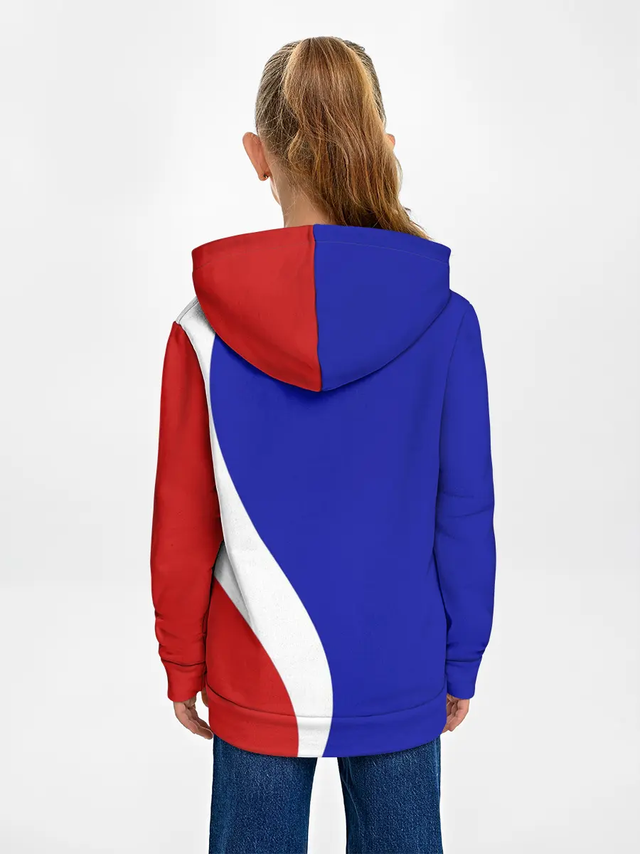 Детское худи / Герб РФ Триколор