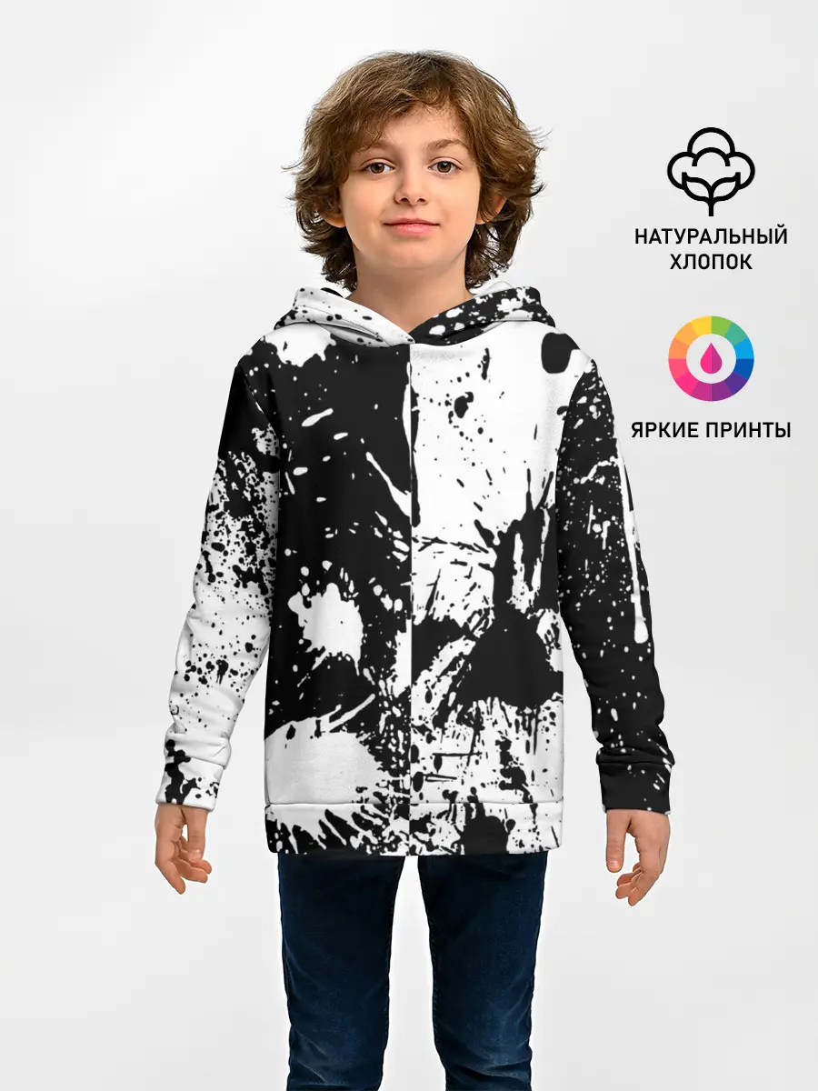 Детское худи / КРАСКА И НИЧЕГО ЛИШНЕГО!