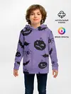 Детское худи / Фиолетовый хэллоуин
