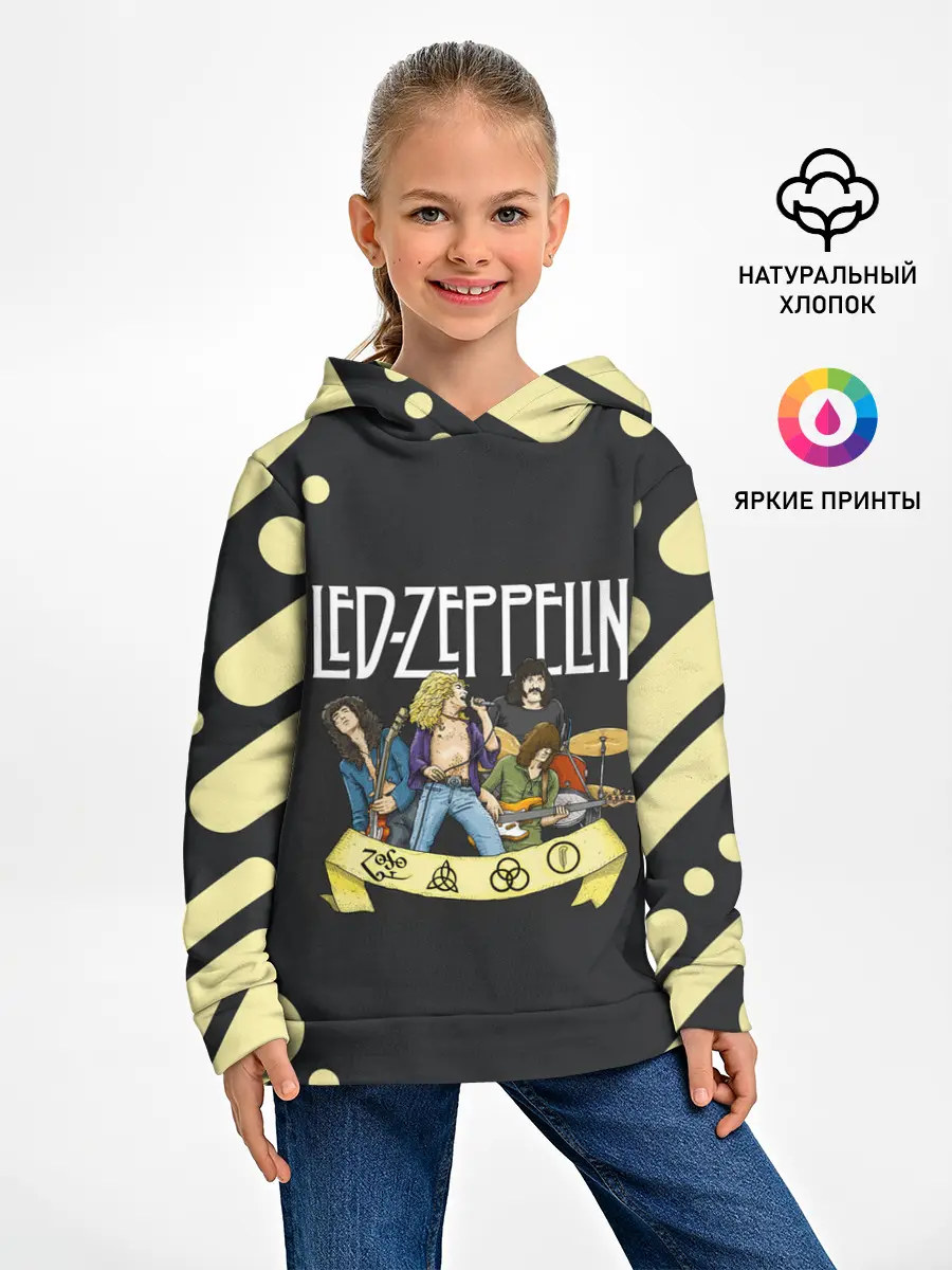 Детское худи / LED ZEPPELIN | ЛЕД ЗЕППЕЛИН