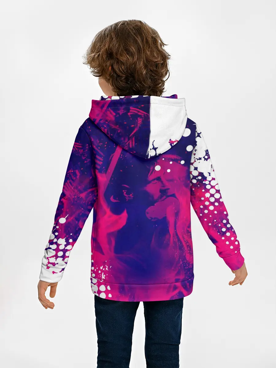 Детское худи / ЛИОНЕЛЬ МЕССИ / FIRE / ОГОНЬ