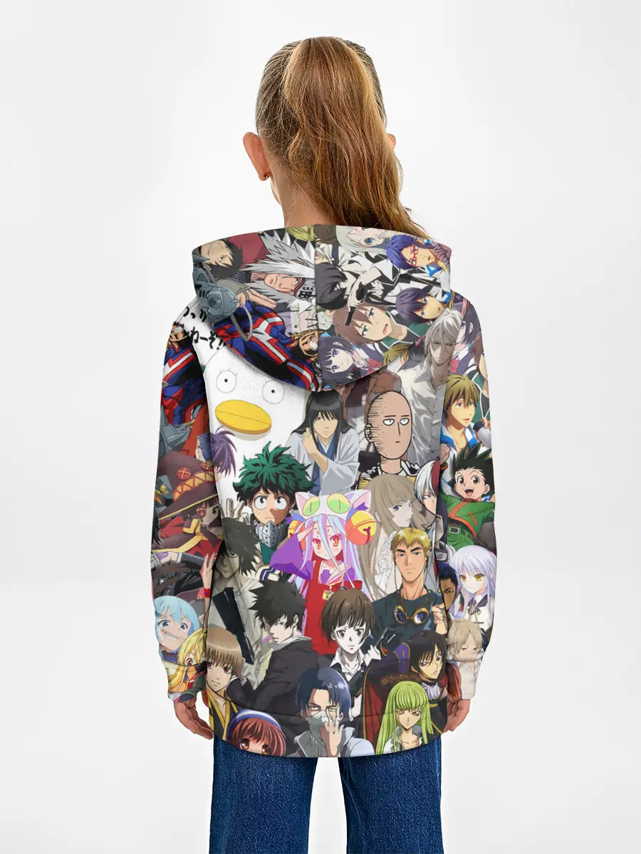 Детское худи / Кавалькада персонажей из аниме