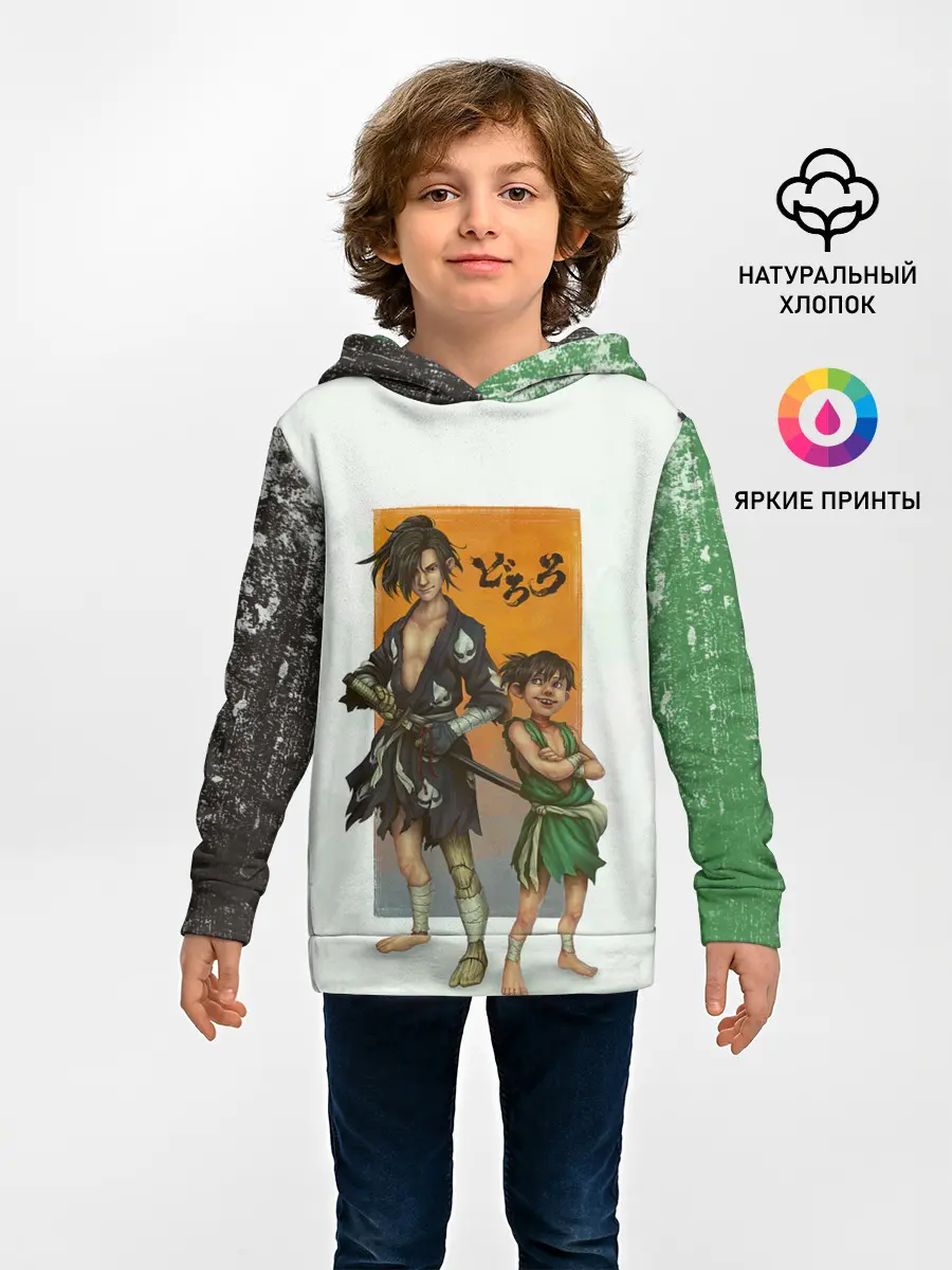 Детское худи / Хяккимару и Такебо | Дороро