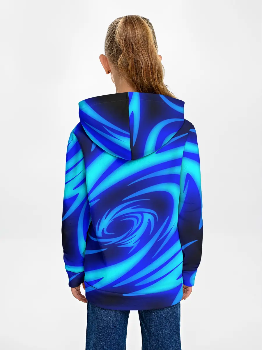 Детское худи / ОГНЕННЫЕ ВОЛНЫ | FIRE STRIPES