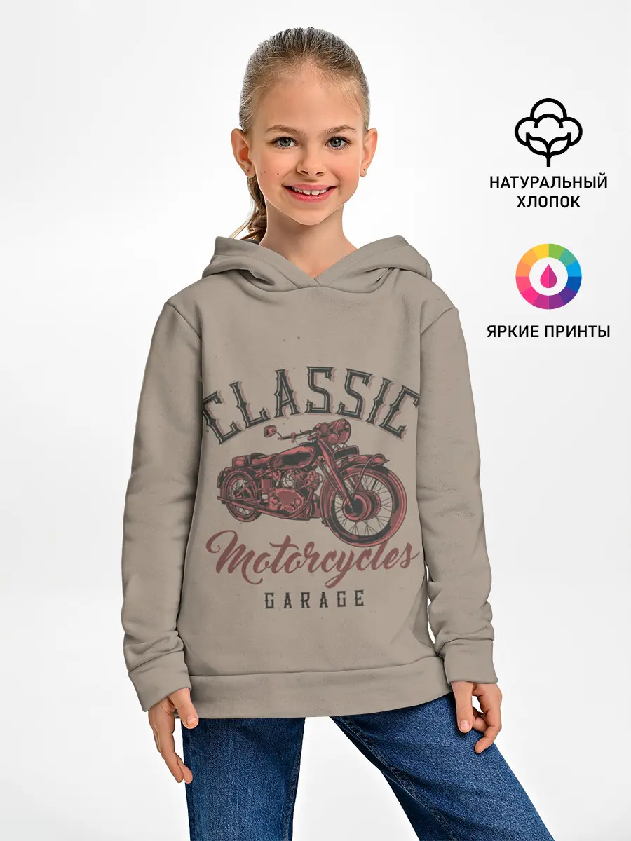Детское худи / Классические мотоциклы