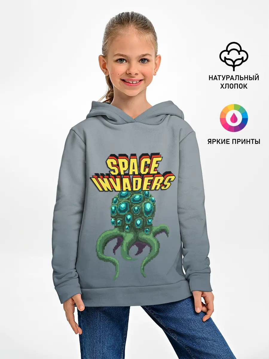 Детское худи / Space Invaders | Old game