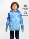 Детское худи / Красочная синева