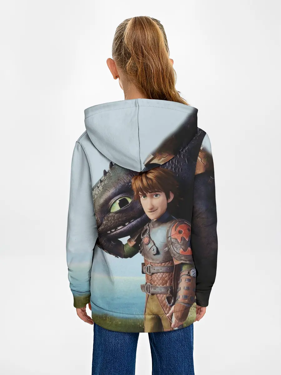 Детское худи / Как приручить дракона