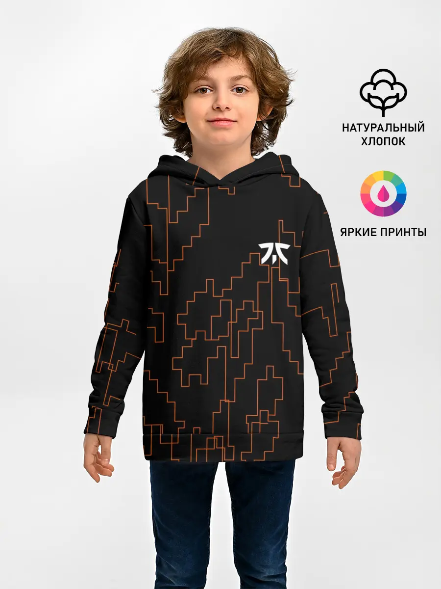 Детское худи / cs:go - Fnatic 2021