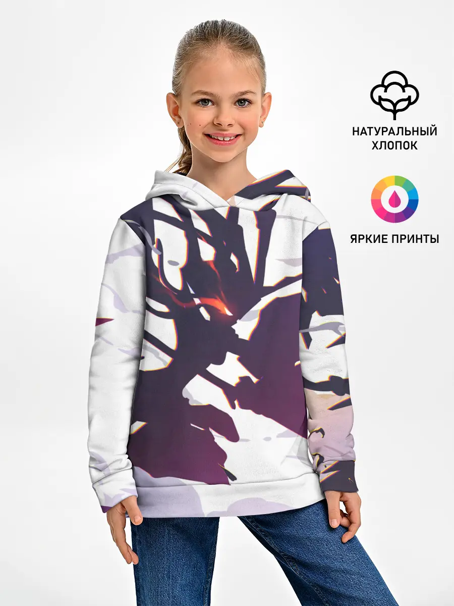 Детское худи / милый во франксе абстракция