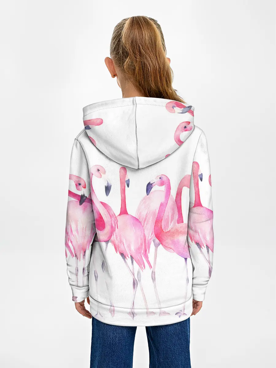 Детское худи / Фламинго