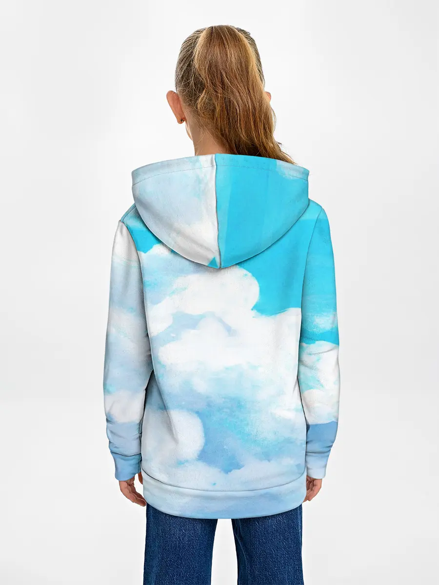 Детское худи / Акварельный Мем