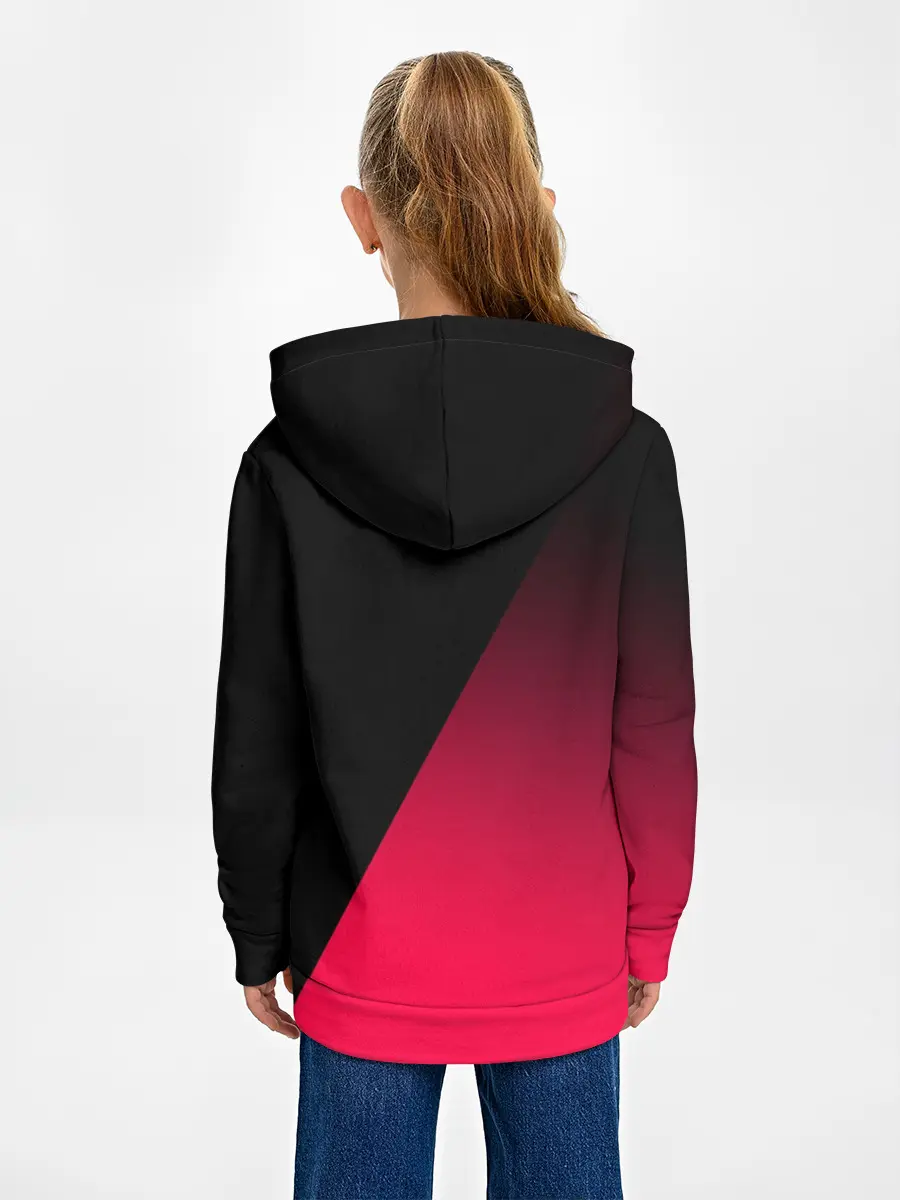 Детское худи / JUVENTUS / ЮВЕНТУС / НЕОН