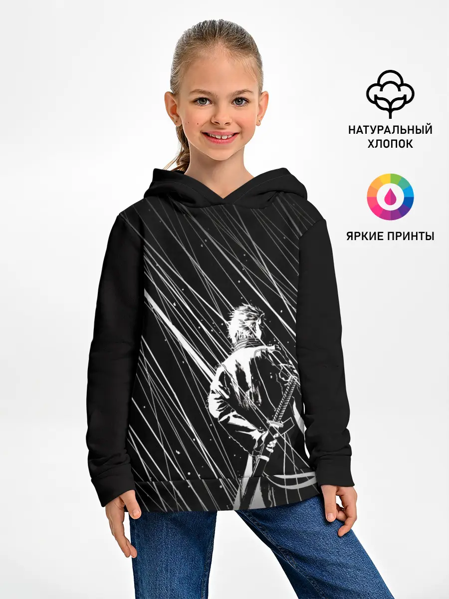 Детское худи / Вирджил под дождём