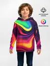 Детское худи / Неоновые пятна