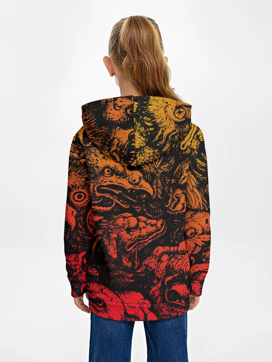 Детское худи / Grotesque animals