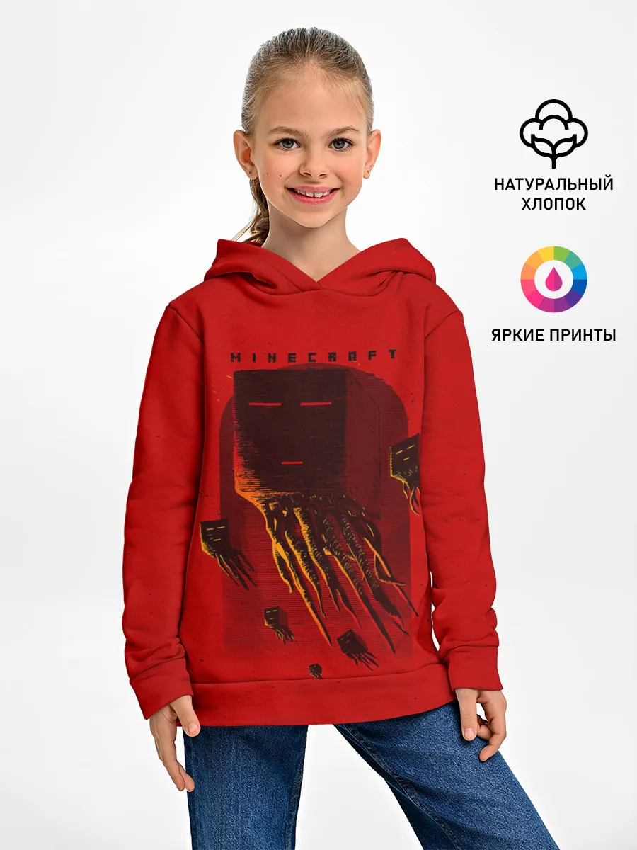 Детское худи / Гаст - Minecraft