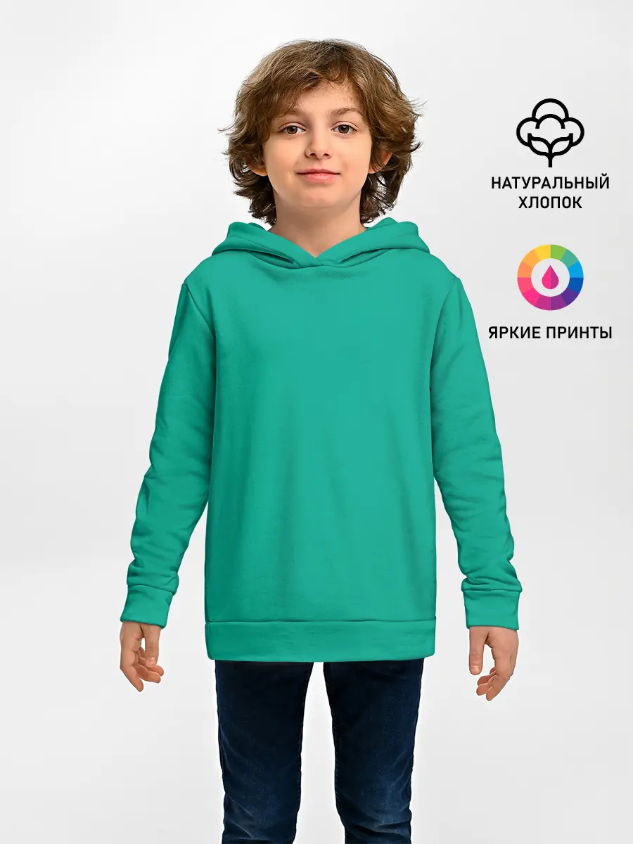 Детское худи / Зеленый