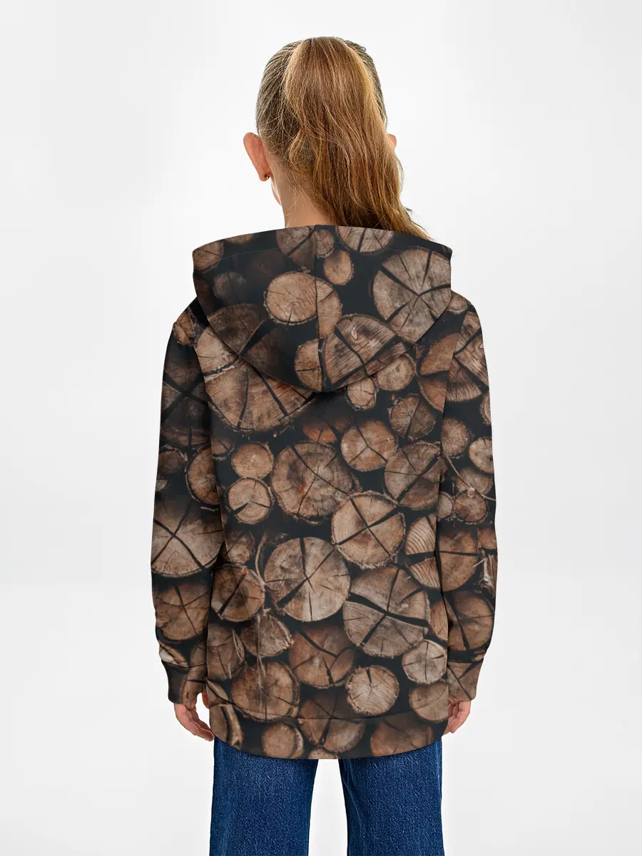 Детское худи / Бревна