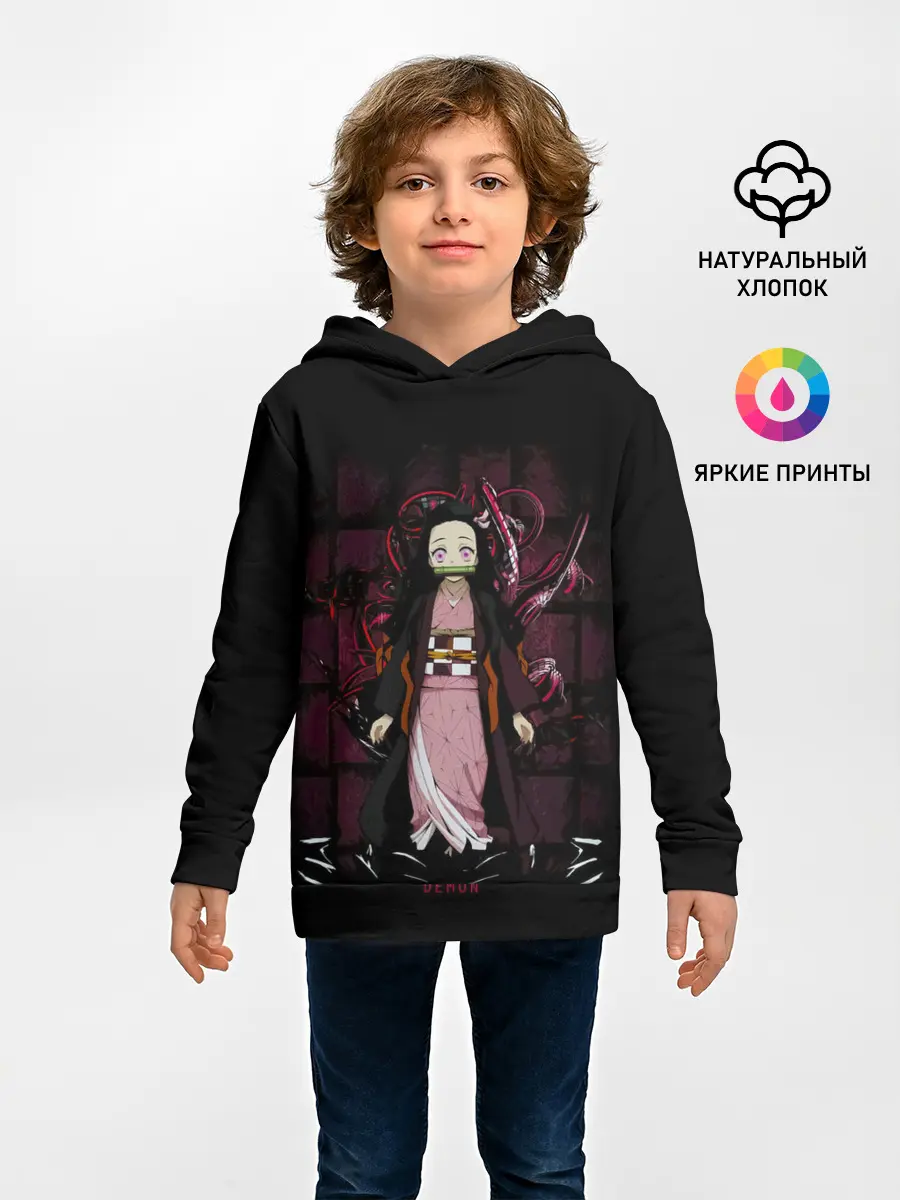 Детское худи / Nezuko Kamado Kimetsu no Yaiba