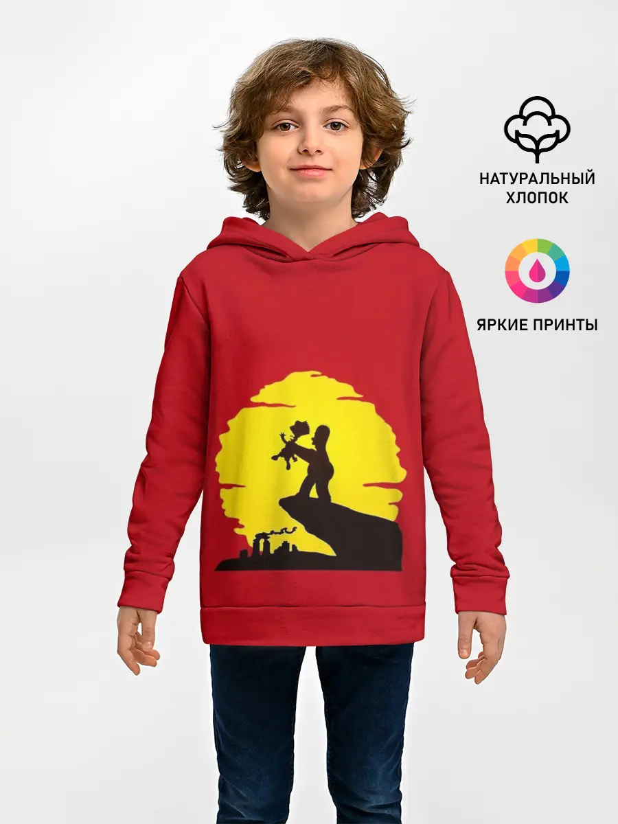 Детское худи / КОРОЛЬ БАРТ