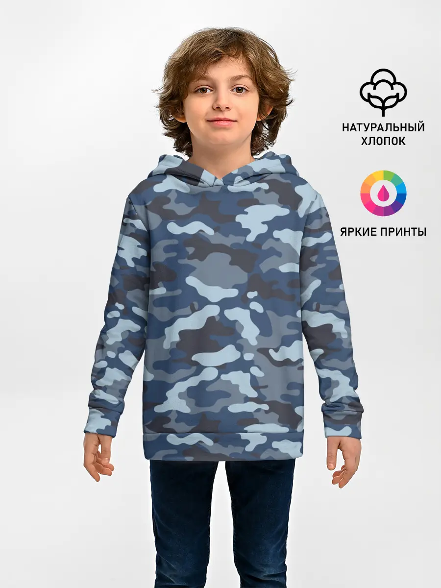 Детское худи / Камуфляж МВД