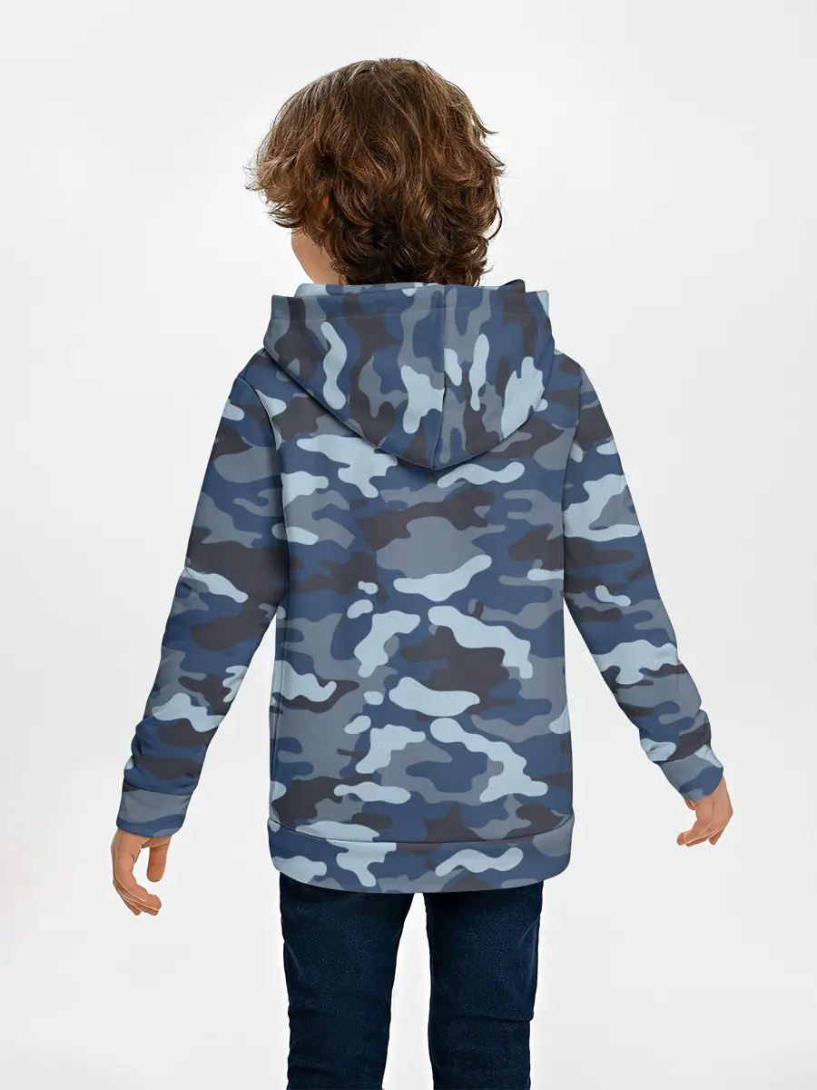 Детское худи / Камуфляж МВД