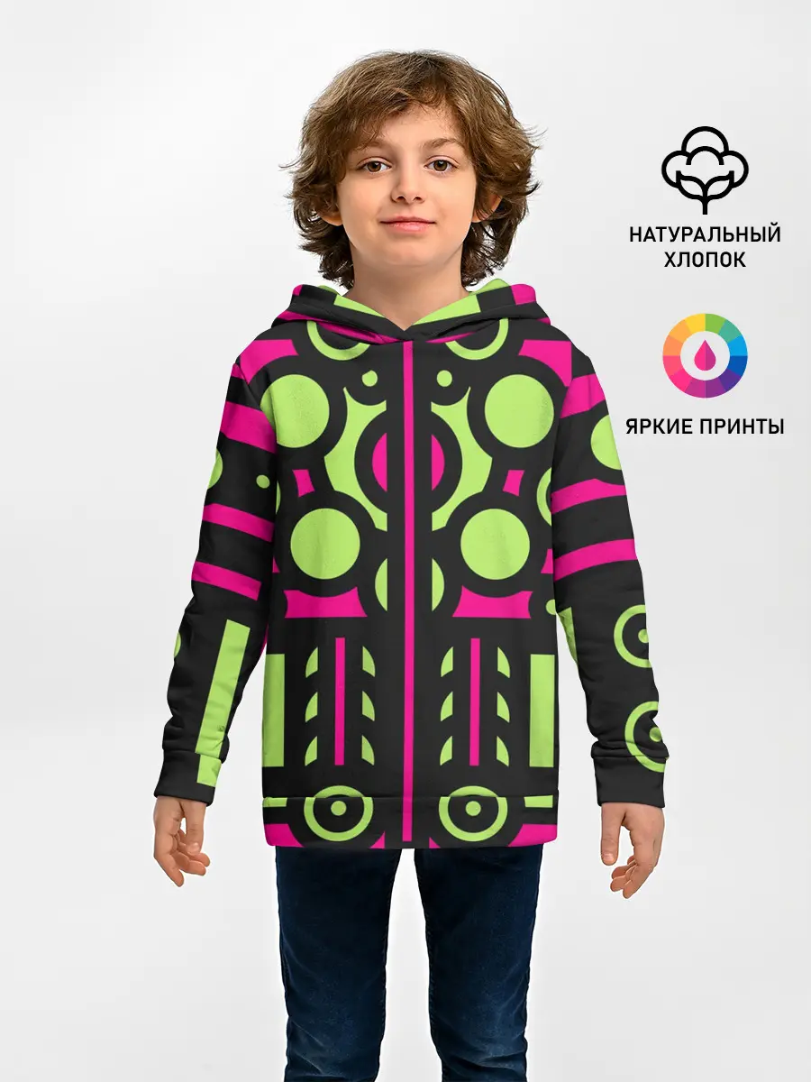 Детское худи / Киберпанк механизмы