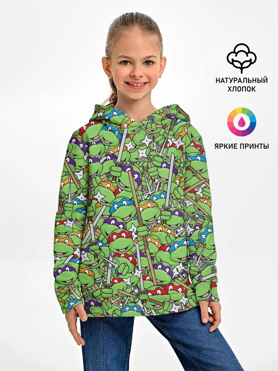 Детское худи / Черепашки ниндзя