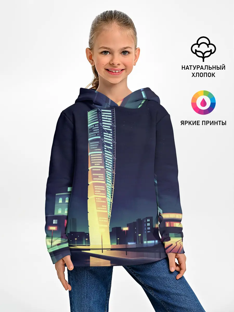 Детское худи / Ночной Город