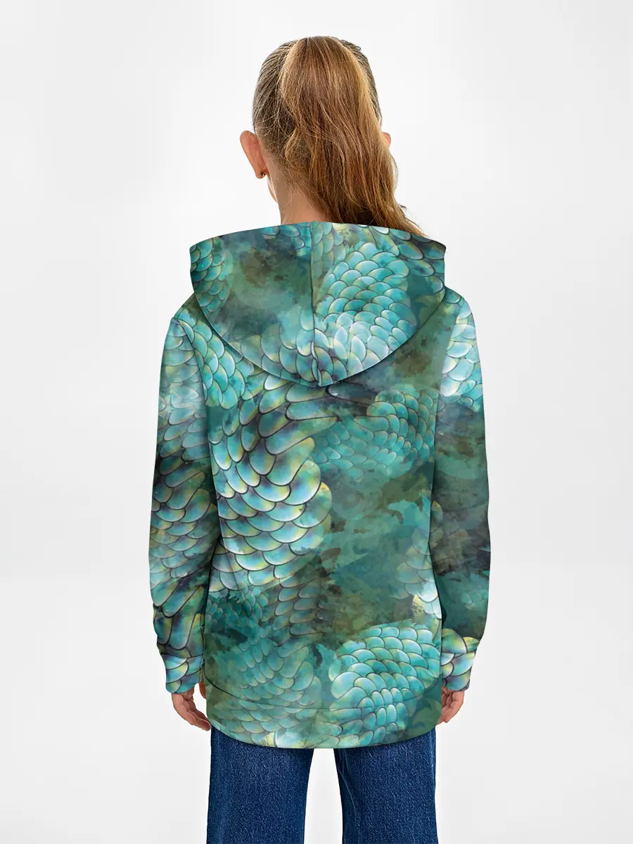 Детское худи / Чешуя русалки