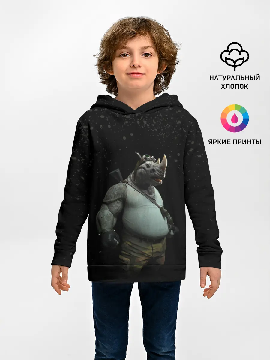 Детское худи / Рокстеди | Черепашки-ниндзя