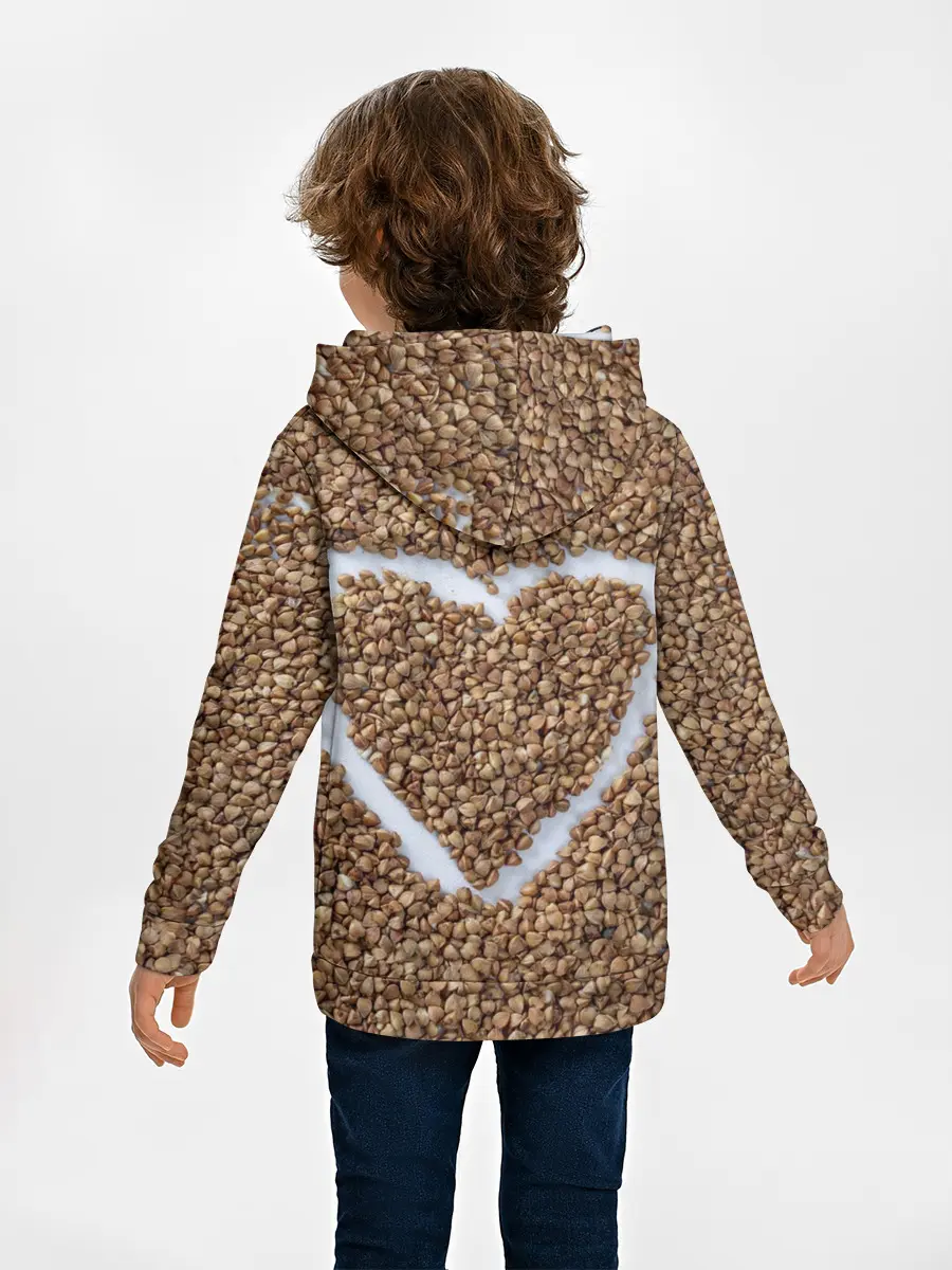 Детское худи / i love гречка