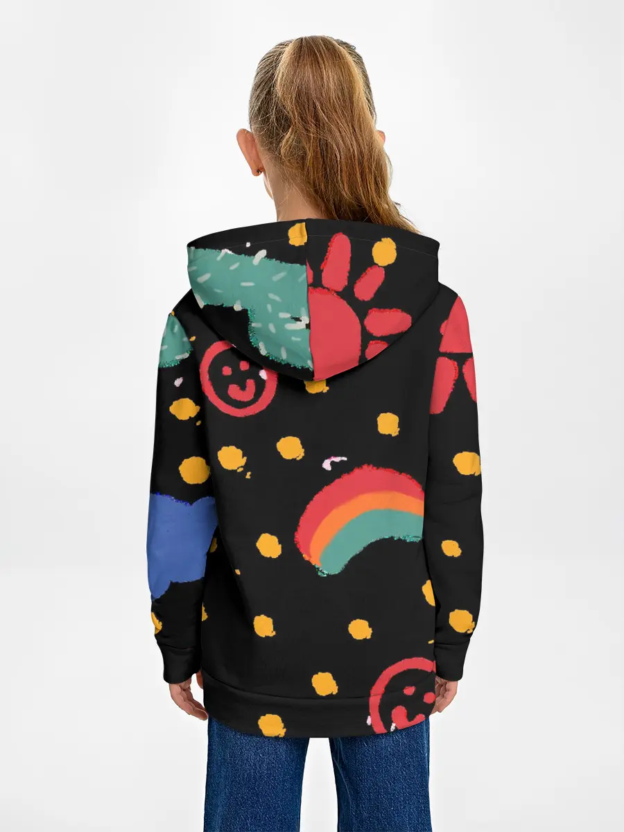 Детское худи / красочное детство