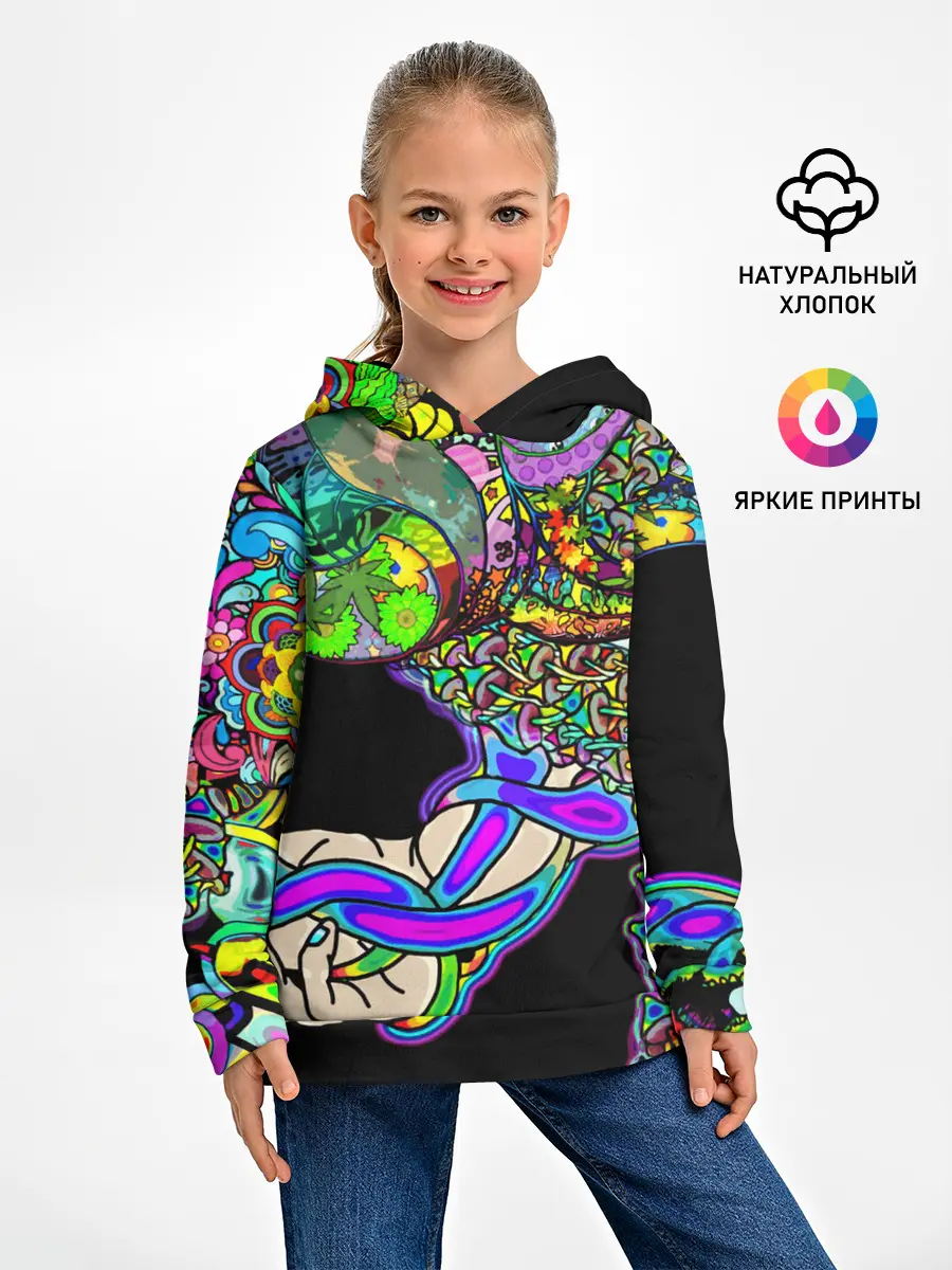 Детское худи / ПСИХОДЕЛИКА NEW