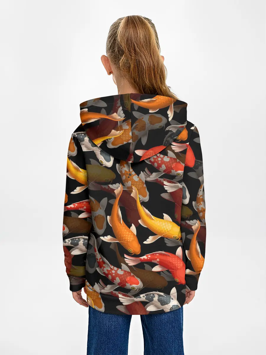 Детское худи / Карпы кои | Японские карпы
