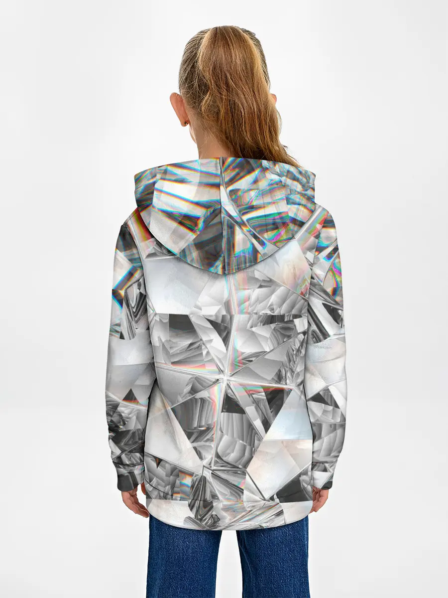 Детское худи / зеркальный калейдоскоп