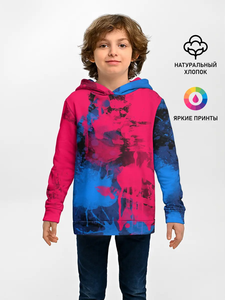 Детское худи / Буря красок