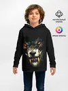 Детское худи / ВОЛЧЬЯ ГОЛОВА