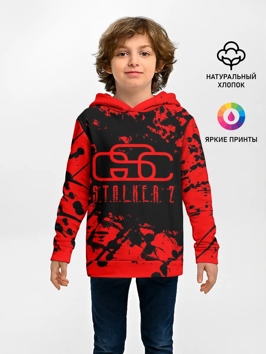 Детское худи / Stalker GSC red