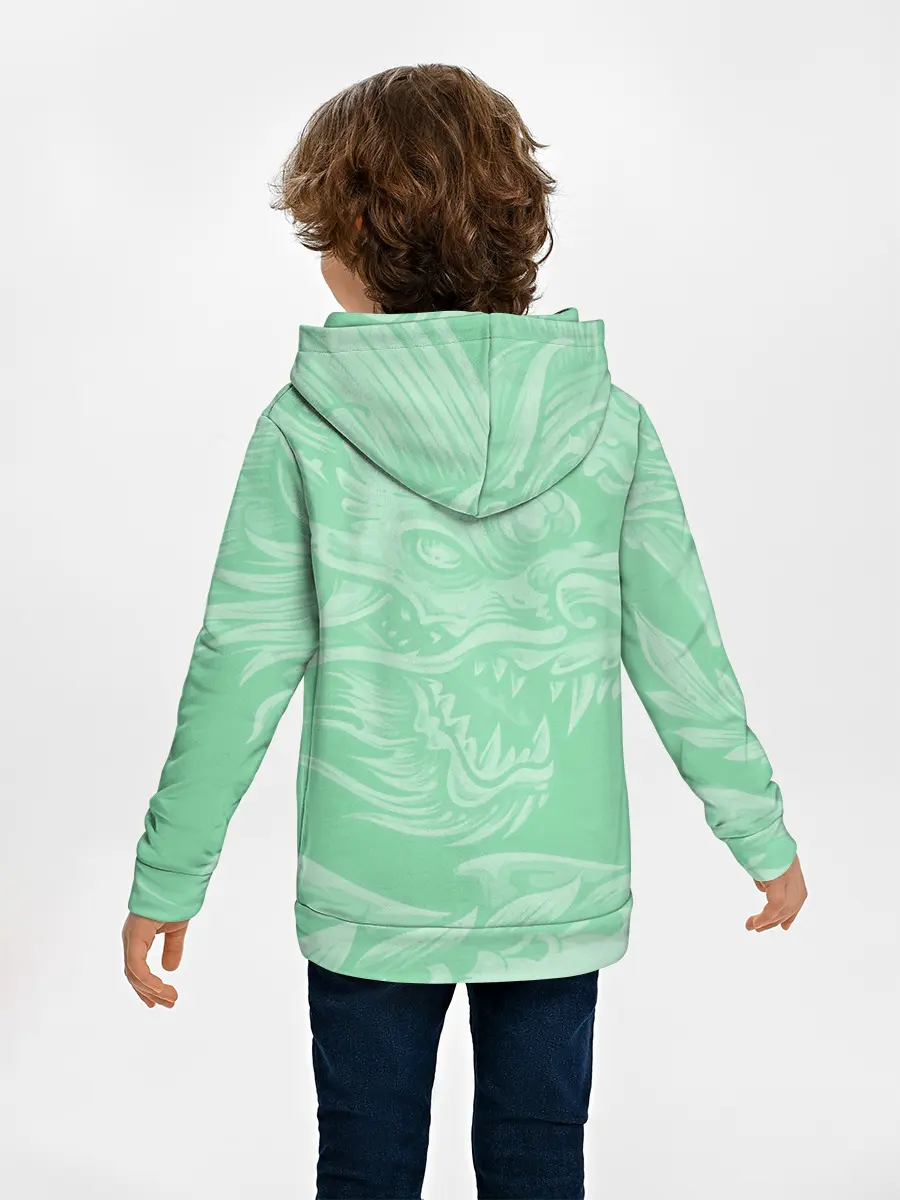 Детское худи / Изумрудный дракон