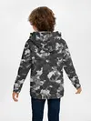 Детское худи / Gray Camouflage