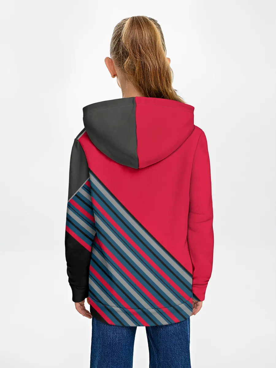 Детское худи / Абстрактный асимметричный