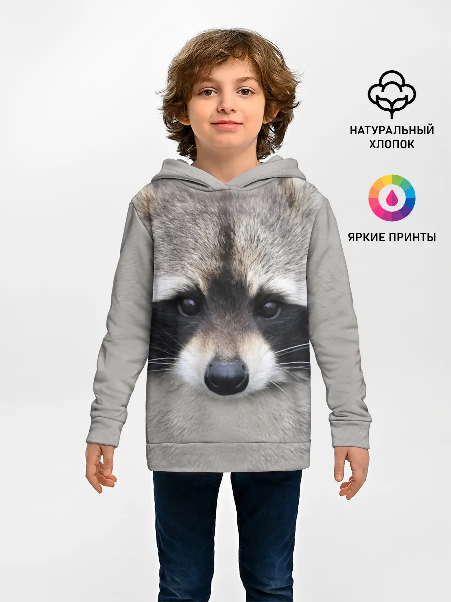 Детское худи / Енот