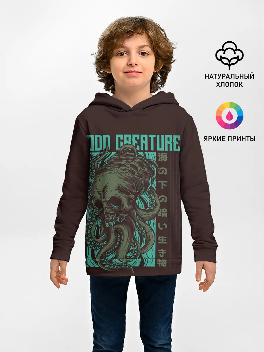 Детское худи / Дьявольский осьминог
