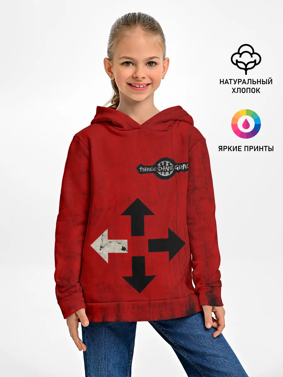 Детское худи / THREE DAYS GRACE RED