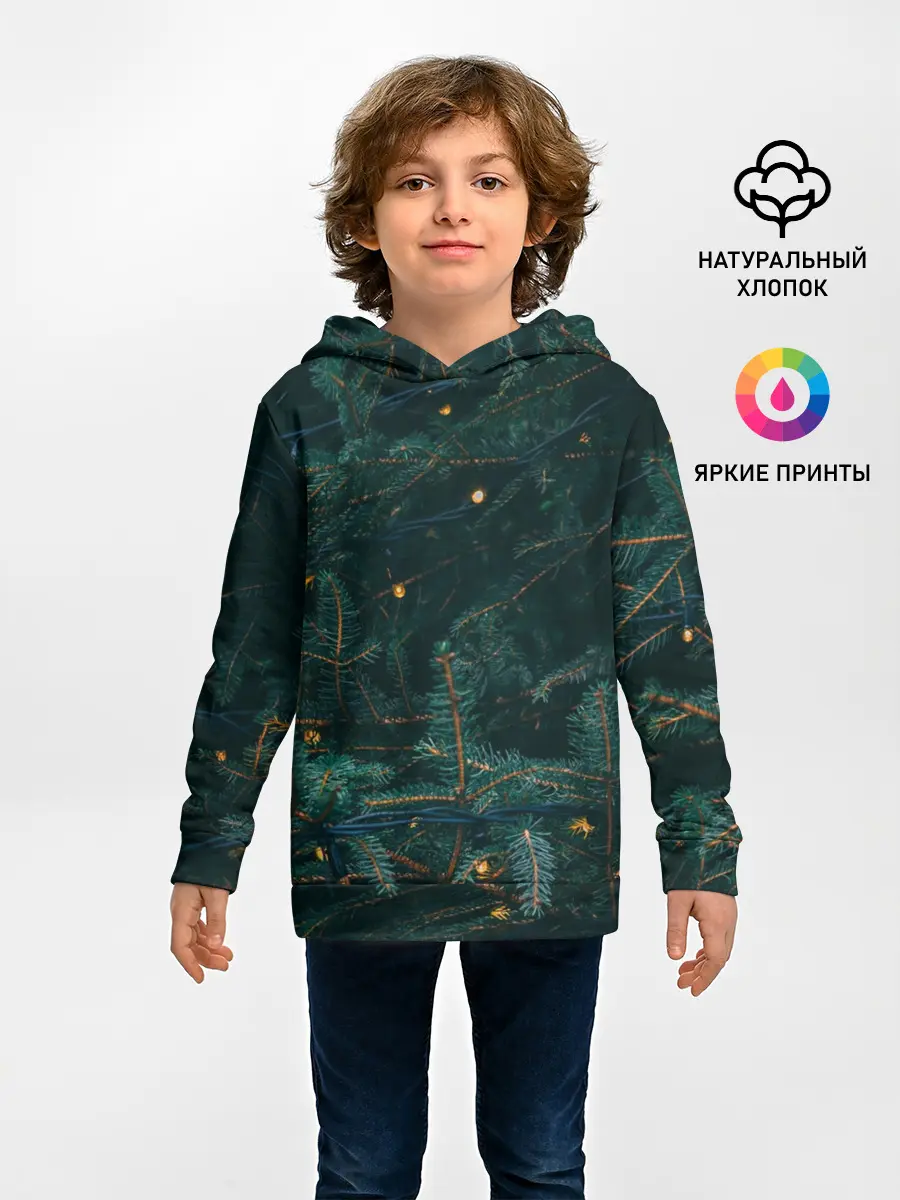 Детское худи / Елка