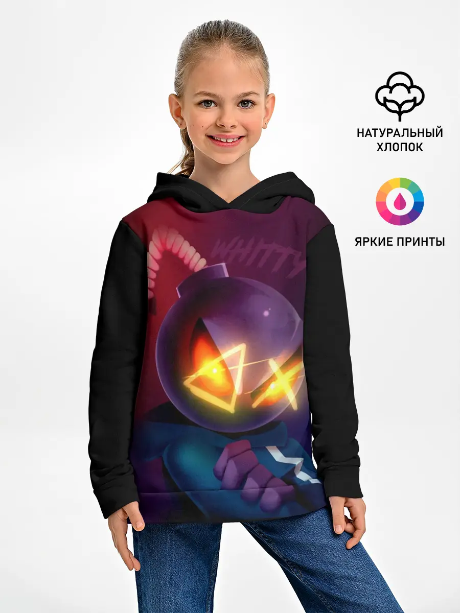 Детское худи / витти на темном фоне